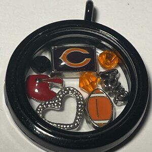 Chicago Bears NFL Memory Charm Locket NEW